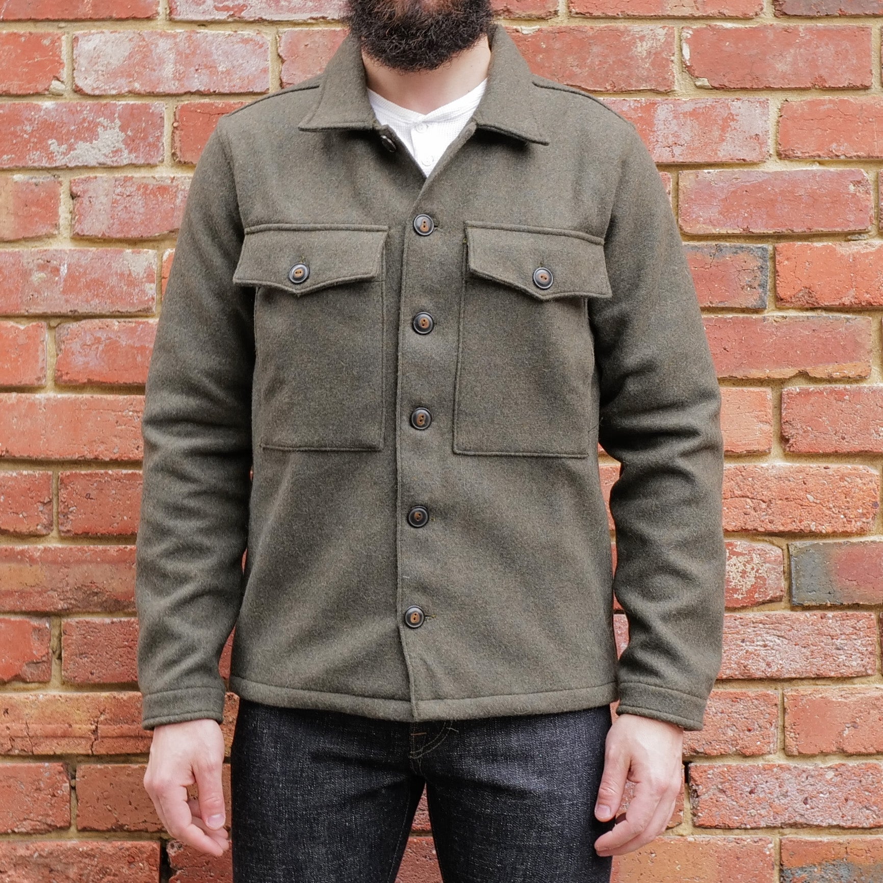 GOLD TASMANIA WOOL C.P.O. JACKET - その他