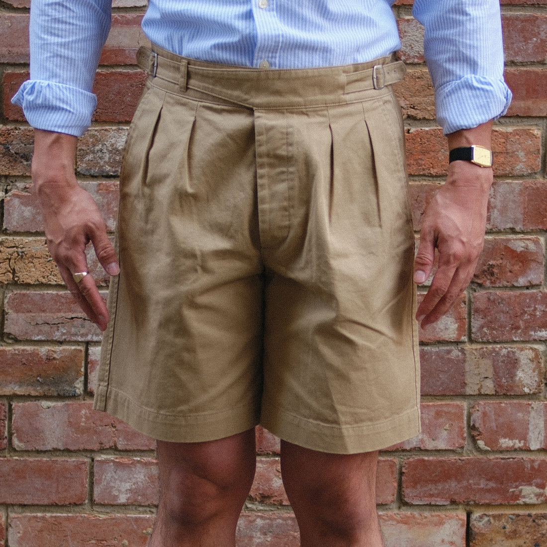 Gurkha Shorts / Beige