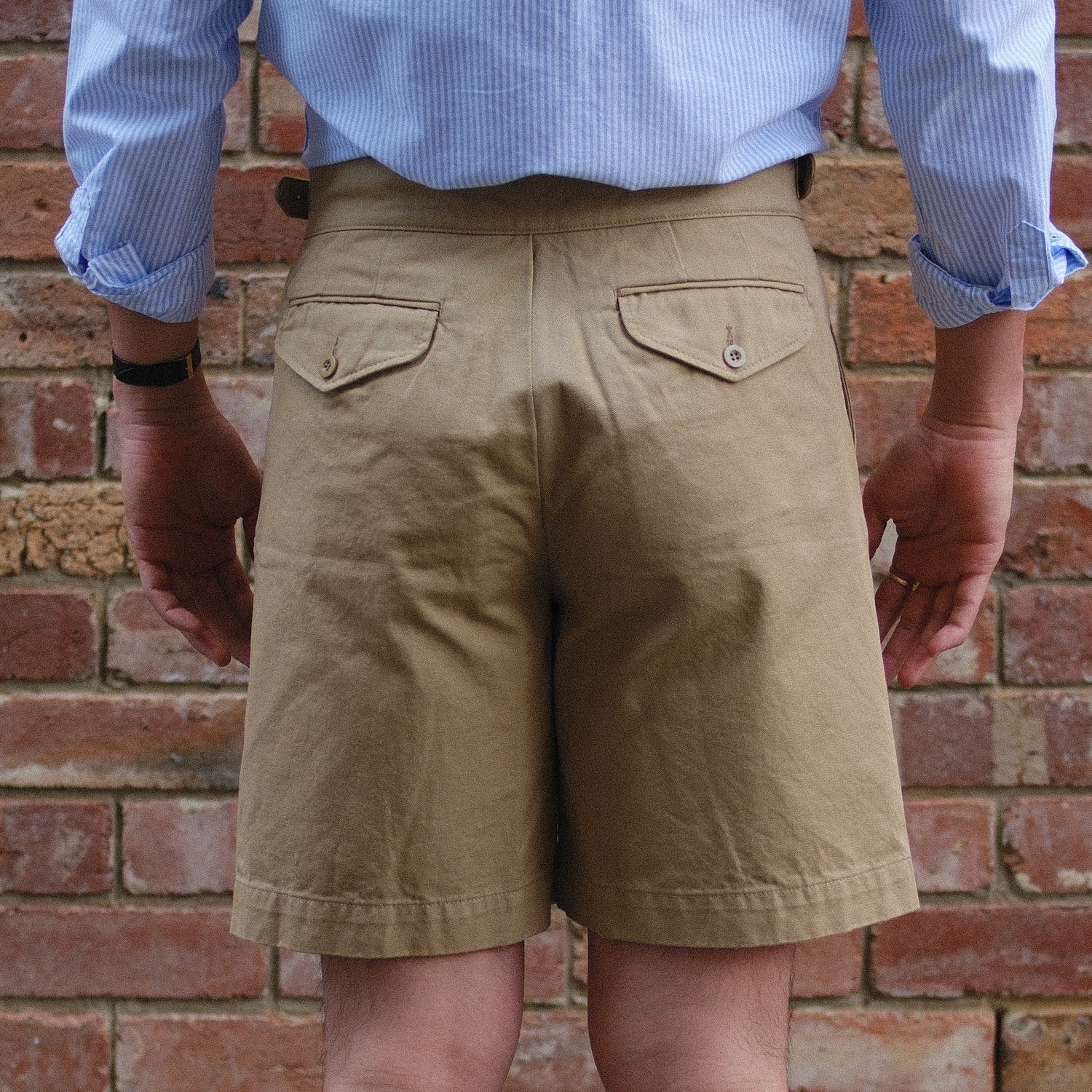 Gurkha Shorts / Beige