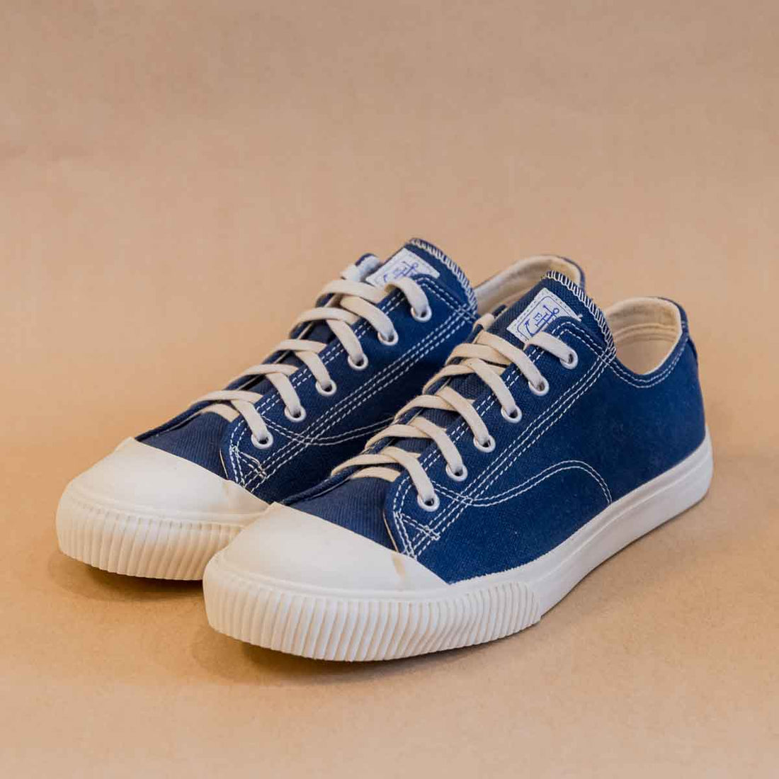 Military Canvas Sneaker / Wharf Navy