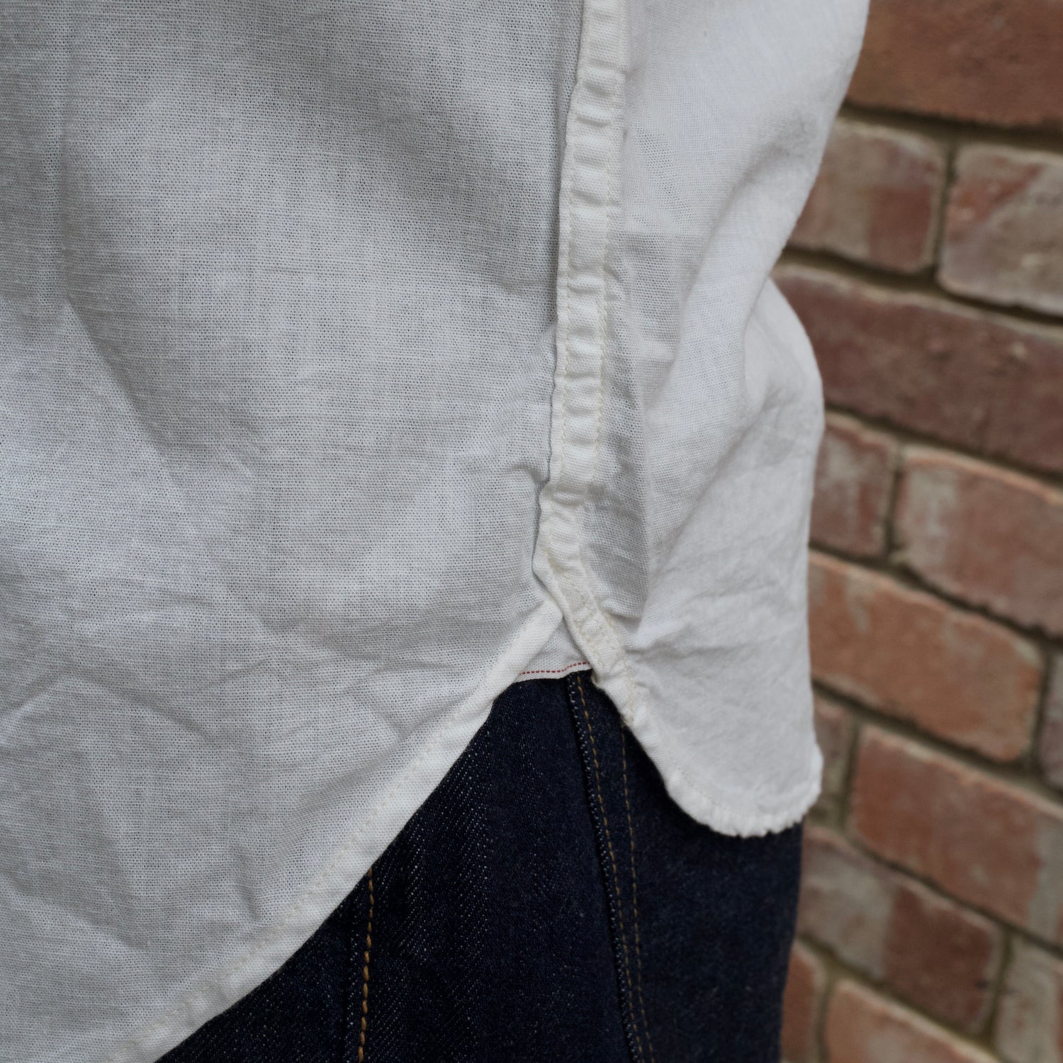 Work Shirt / Chambray / Ecru