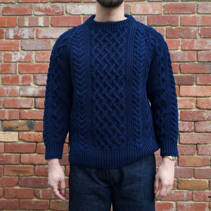 1A Country Meetings Jumper / Indigo Cotton