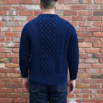 1A Country Meetings Jumper / Indigo Cotton