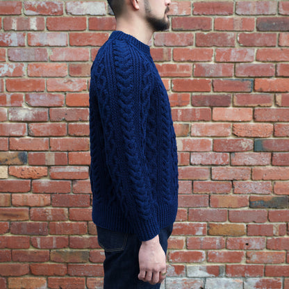 1A Country Meetings Jumper / Indigo Cotton