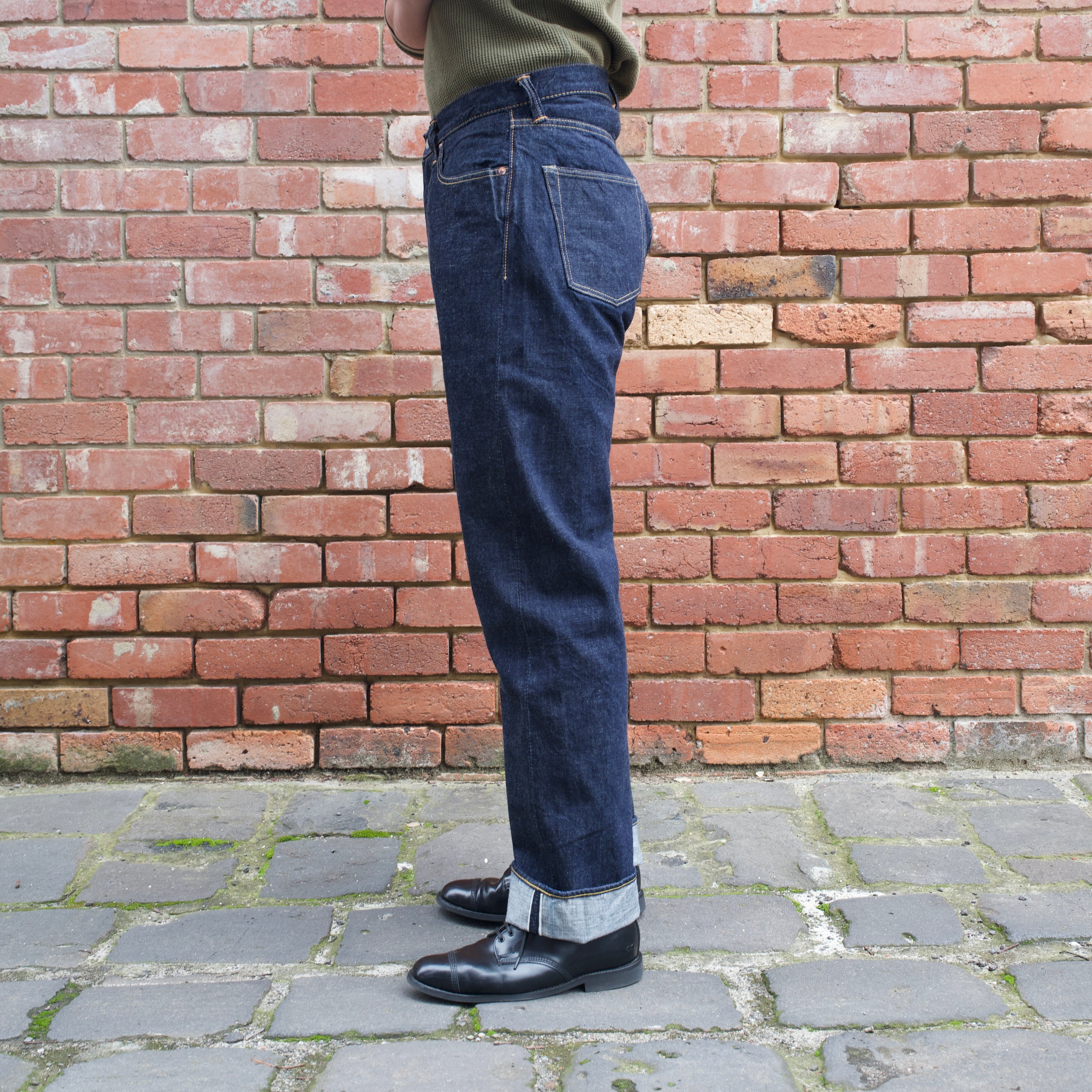 0105W / Wide Denim / Indigo One Wash