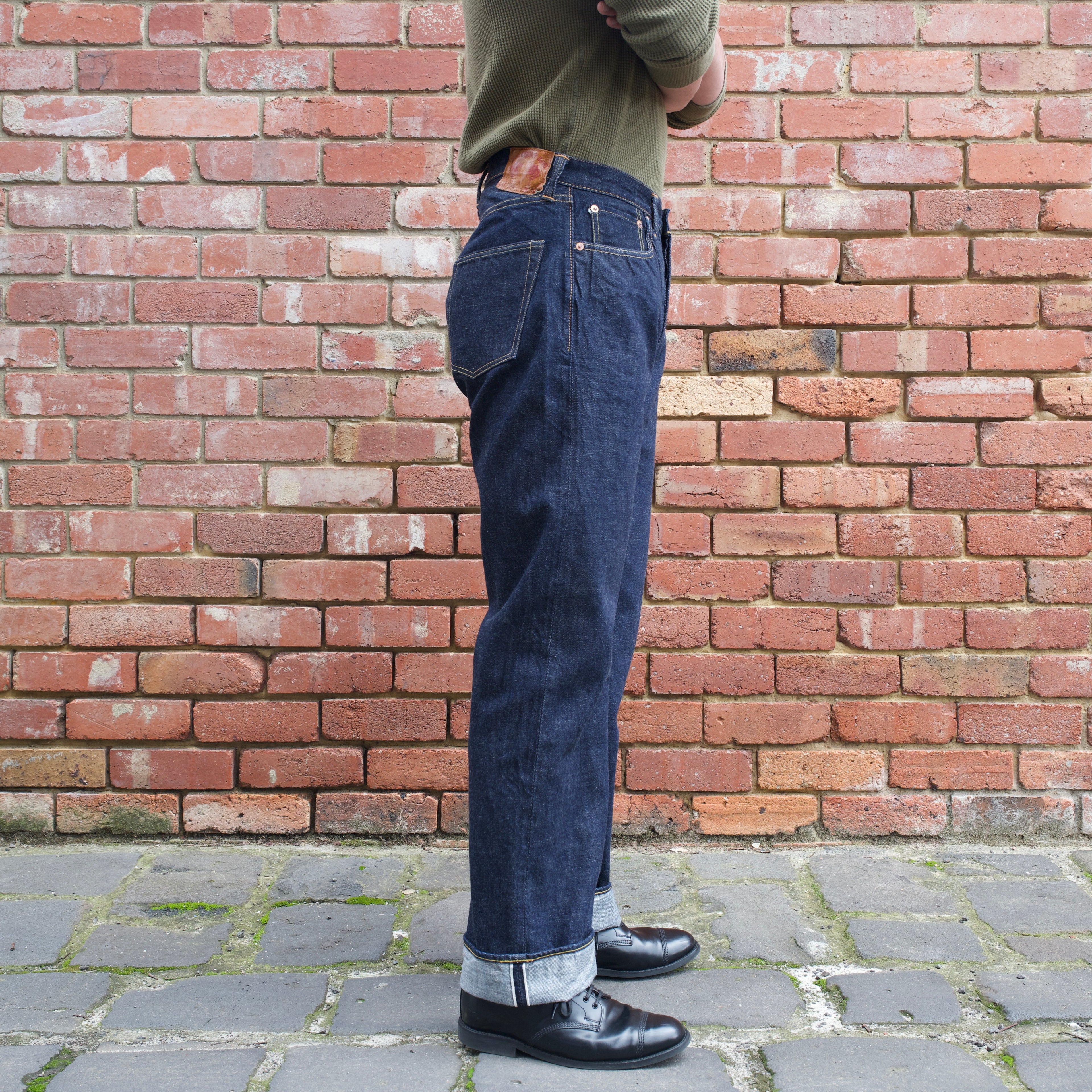 0105W / Wide Denim / Indigo One Wash