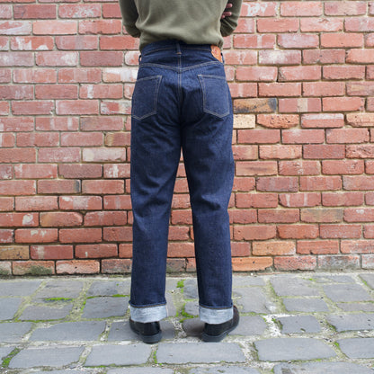 0105W / Wide Denim / Indigo One Wash