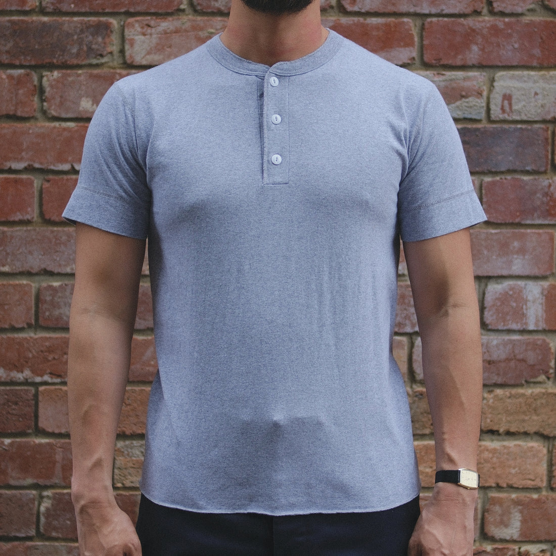 Henley / Undershirt / H.Grey